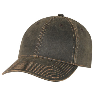 Weathered Polycotton Full Fit Cap