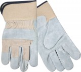Split Leather Glove With Safety Cuffs