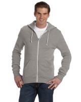 Men's Eco Fleece Triblend Rocky Full-Zip Fashion Hoodie