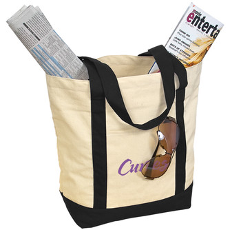 TWO-TONE TOTE BAG