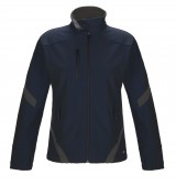 Ladies Unlined Colour Contrast Softshell Jacket