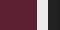 Maroon / White / Black