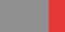 Grey / Red Triblend