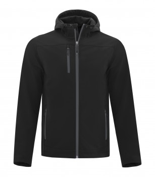 Essential Hooded Soft Shell Jacket
