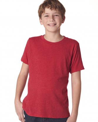 Boy's Tri-Blend Crew Tee