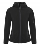 Essential Hooded Soft Shell Ladies Jacket