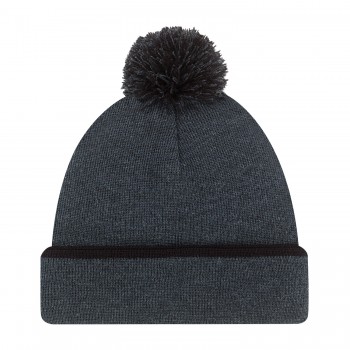 Pom Pom Cuff Toque