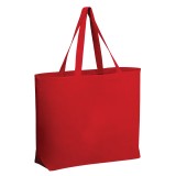 Canvas Gusseted Jumbo Tote