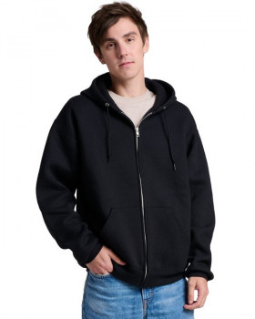 Unisex Rugged Full Zip Hooded Sweatshirt