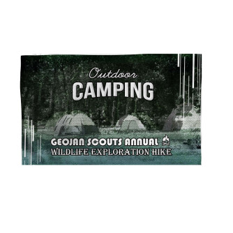 Sublimated Microfiber Dri-Lite Terry Towel, 1 Side (15x25)