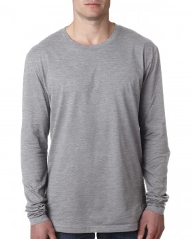 Men's Premium Fitted Long-Sleeve Crew Tee