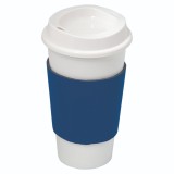 Plastic Cup With Neoprene Sleeve 17 oz. (500 ml.) 