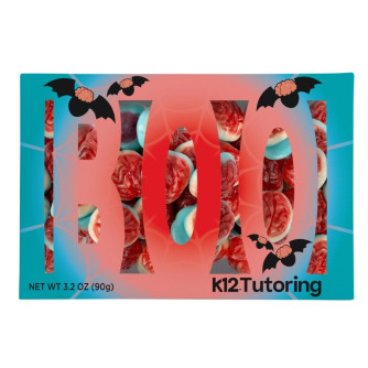 Boo Diecut Box with Gummy Brains