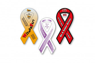 Small Vehicle Magnet Signs (3" x 3")