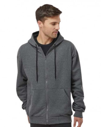 Two Tone Full Zip Sweatshirt