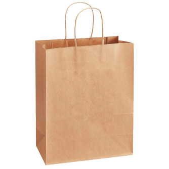 Kraft Recycled Shopping Bag (10" x 5")