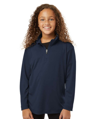 Youth Pro-Lock Performance Quarter-Zip Pullover
