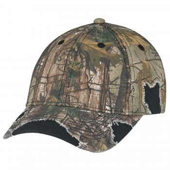 Constructed Contour Distressed Cap