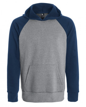 Unisex Raglan Sleeve Hooded Sweatshirt