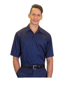 Short Sleeve Cotton Work Shirt