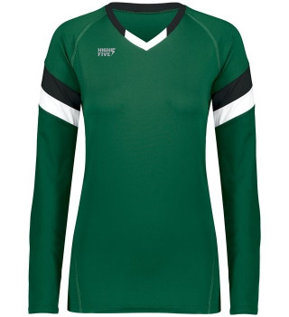 Ladies Truhit Tri-Colour Long Sleeve Jersey