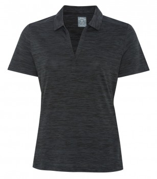 Broken Stripe Texture Ladies' Polo
