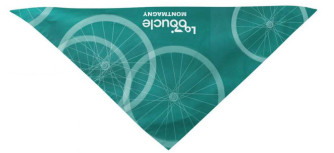 Sublimated Triangle Bandana, 1 Side (19x19x27)