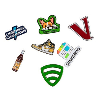 Diestruck Iron Soft Enamel Lapel Pins (1.5")