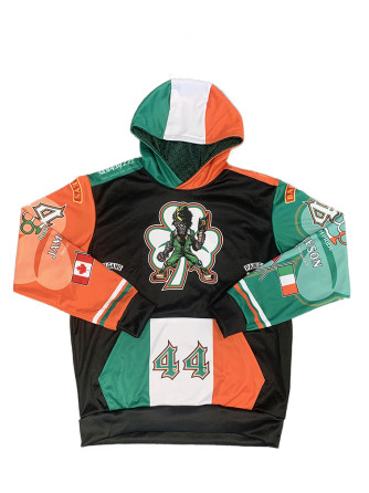 Sublimated Hoodie Pullover Microfleece