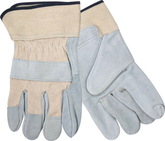 Split Leather Glove With Safety Cuffs