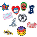 Diestruck Iron Soft Enamel Lapel Pins (1")
