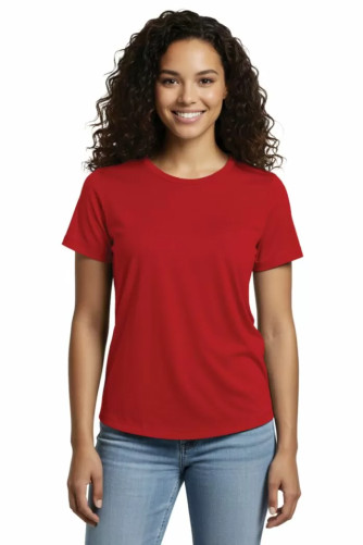 Women's Relaxed Organic Cotton Scoop Neck Tee