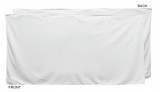 Absorbent Microfiber Dri-Lite Terry White Beach Towel 30x60