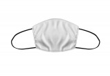 2-Ply Antimicrobial Youth White Cloth Face Mask