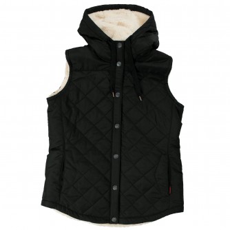 Women's Quilted Sherpa Lined Vest