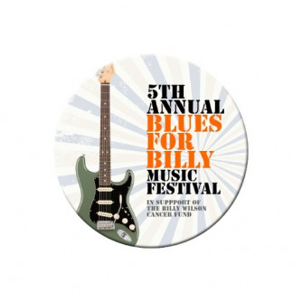 Pin Back Round Buttons (2.5")