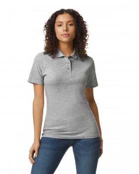 SoftStyle Women's Double Pique Polo