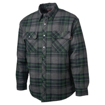 Quilted Lined Flannel Shirt