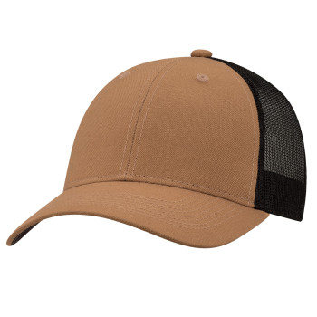 6-Panel Duck Canvas Mesh Cap
