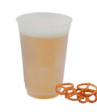 Translucent Plastic Cup Soft Sided (16 Oz)