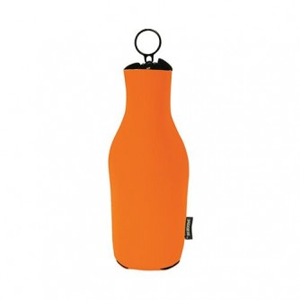 Neoprene Zip-Up Bottle Koozie Kooler