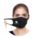 Heat Transfer Spandex Fitted Face Mask - Right Side Logo