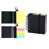 Spiral Sticky 250 Sheet Notepad With Noteflags