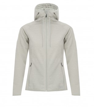 Dry Tech Fleece Full Zip Hooded Ladies Jacket