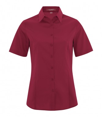 Everyday Short Sleeve Ladies Woven Shirt