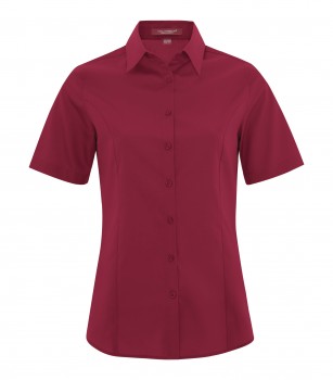 Everyday Short Sleeve Ladies Woven Shirt
