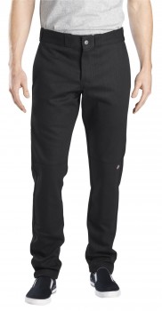 Skinny Straight Fit Double Knee Work Pant