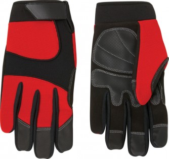 Synthetic Leather Palm Mechanic Style Glove