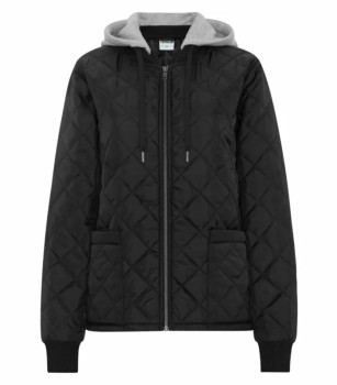 Ladies' WeRK Quilted Freezer Jacket with Detachable Hood