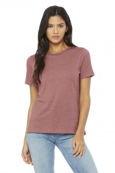 Relaxed Heather CVC Short-Sleeve Ladies T-Shirt